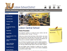 Tablet Screenshot of lisbonschool.org